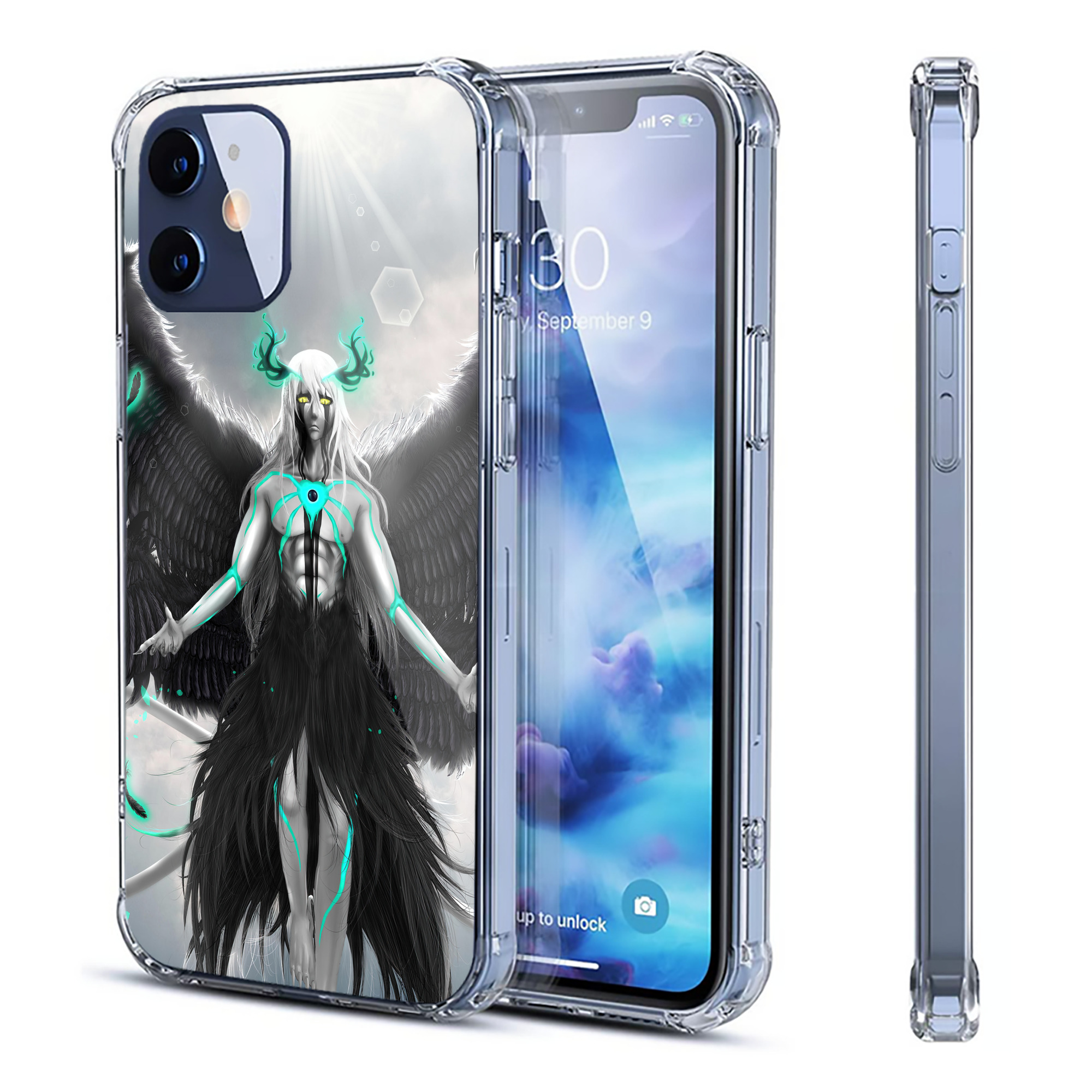 （画像用） ブリーチ BLEACH 【iPhone 12シリーズ対応】透明スマホケース（クリアソフトケース）